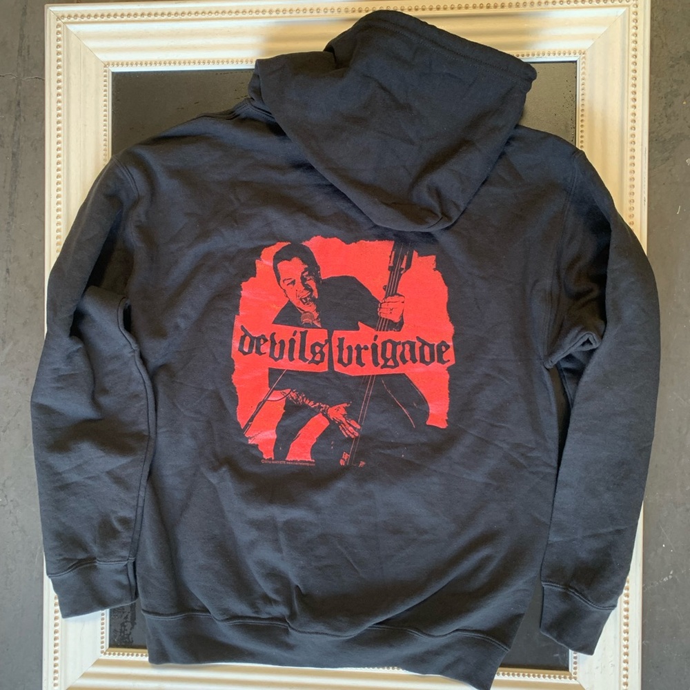 Original Devils Brigade hoody sample 2010 Matt Freeman size medium psychobilly